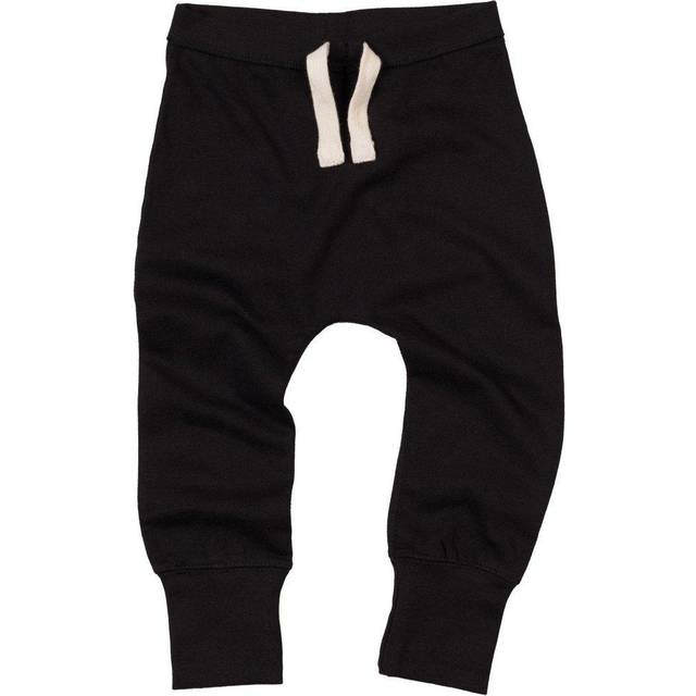 (2-3 Years, Black) Babybugz Baby Unisex Plain Sweatpants / Jogging Bottoms