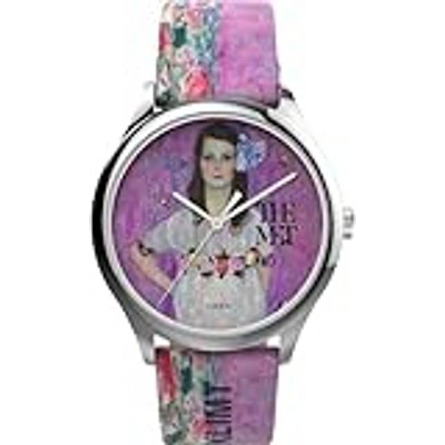 Timex multicolour womens analogue watch the met x klimt tw2w24900