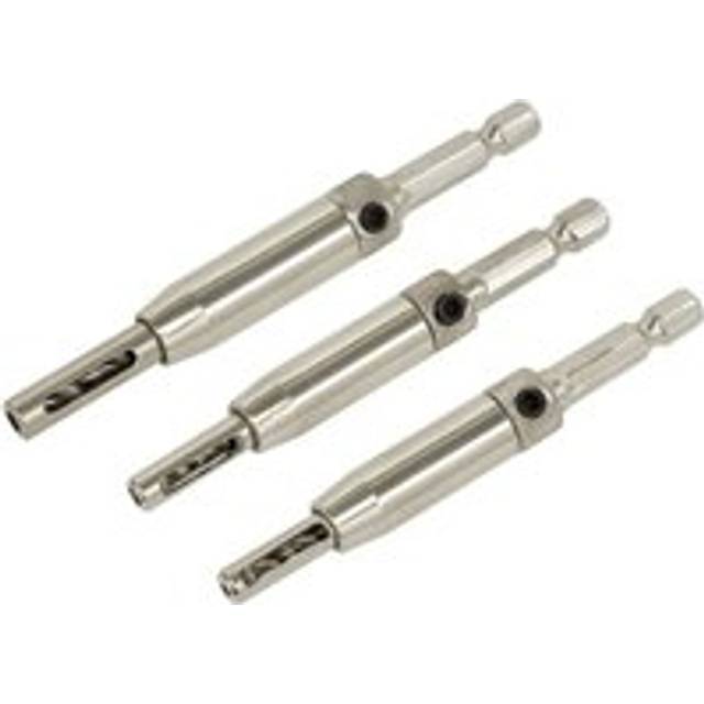 Sealey 3 Piece Self Centering Chamfered Hinge Drill Bit Set