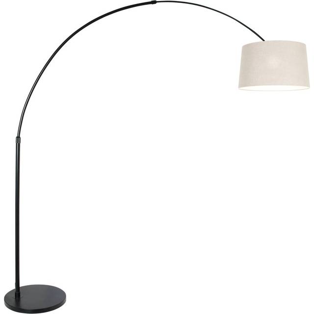 Steinhauer Båglampa Sparkled Light svart/slam