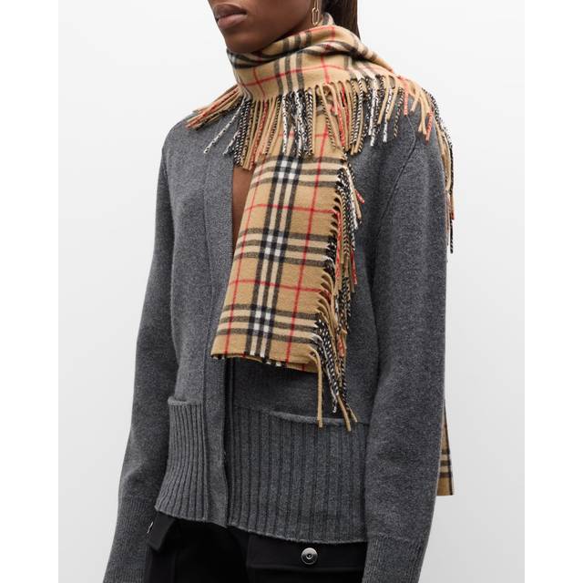 Vintage Check Happy Scarf