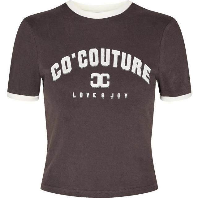 Co'Couture, Topp, Dam, XL, Bomull, Edge Tee T-Shirt