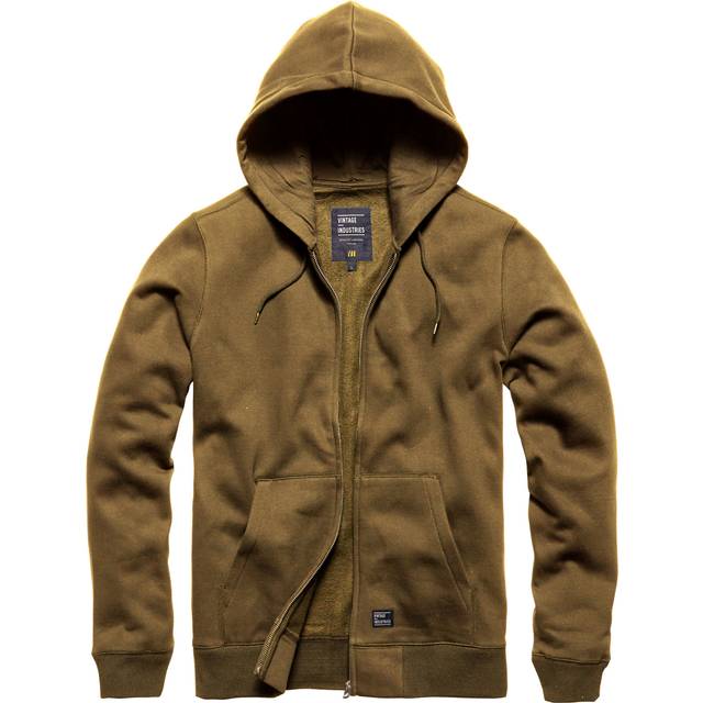 Vintage Industries Redstone, zip hoodie , color: Olive , size: S