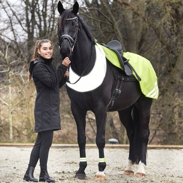 Horse Guard Reflective Blanket Jamie - Jaune