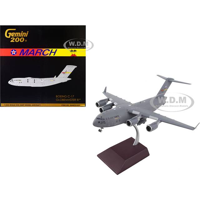 Gemini200 G2AFO1006 1-200 Scale Altus AFB USAF C17A Model Airplane Toy