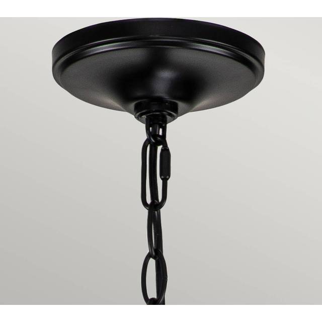 Elstead Capitol Hill 12 Light Batten, Black