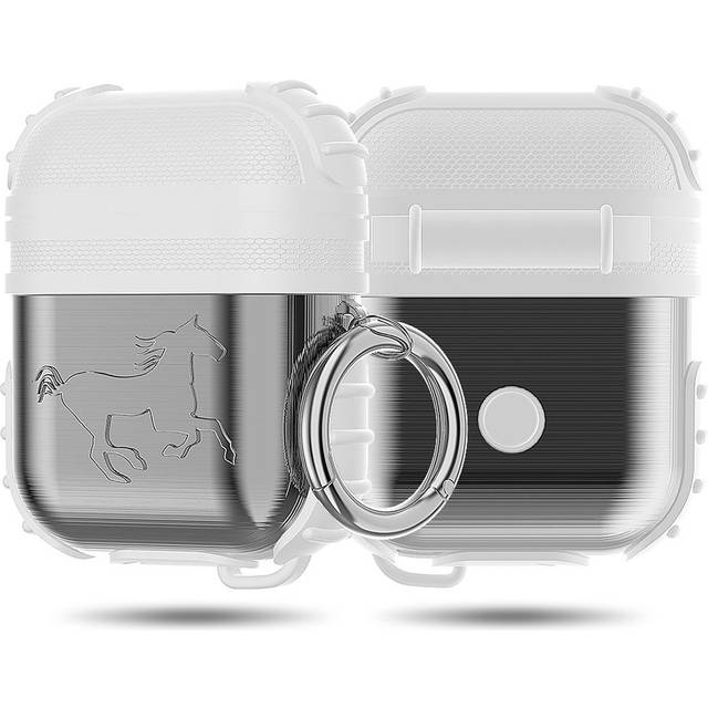 Apple Airpods stötsäkert fodral - Silver / Kamoflauge