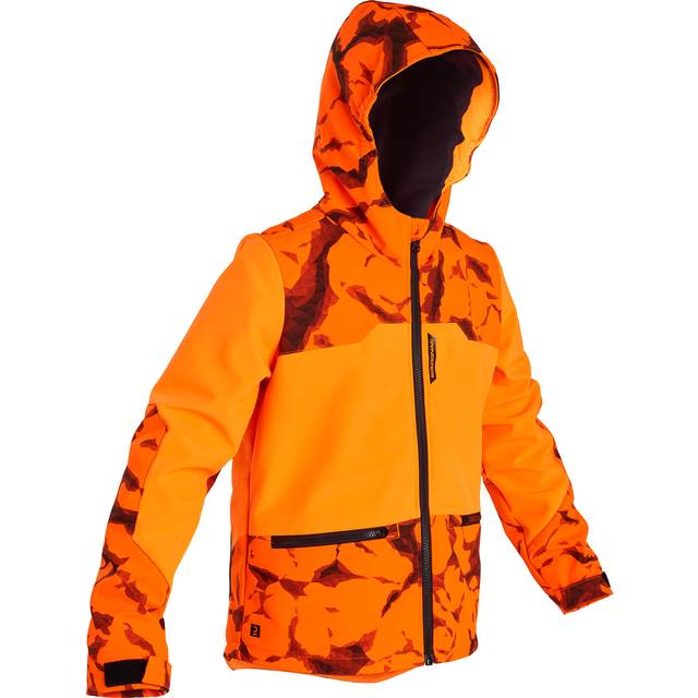 Junior Country Sport Softshell 500 Fluo - Orange