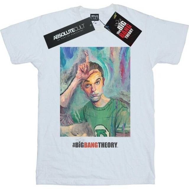 Sheldon Loser Painting T-Shirt - White