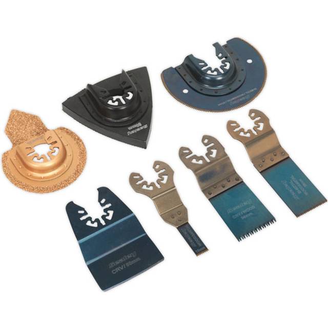 Sealey Multi-tool All-purpose Blade Set 7 Piece