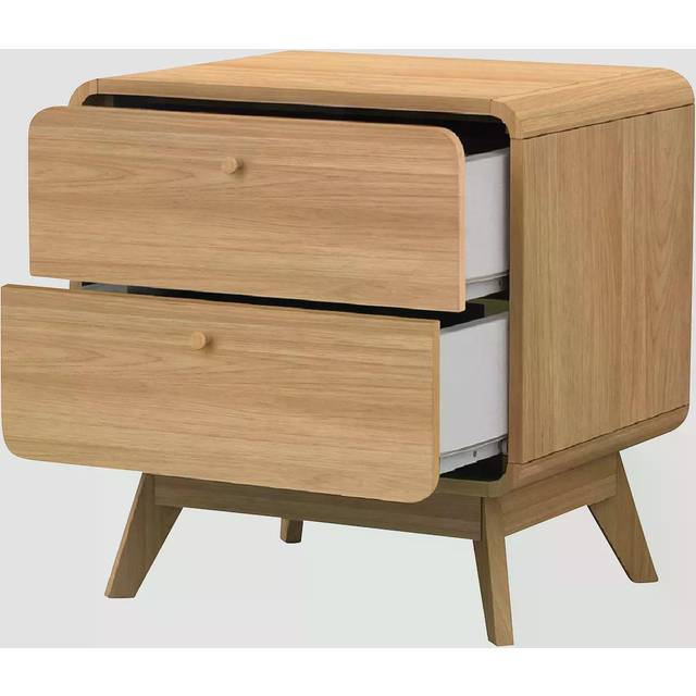 Dorel Loft24 Cassie Nightstand Oak, Brown