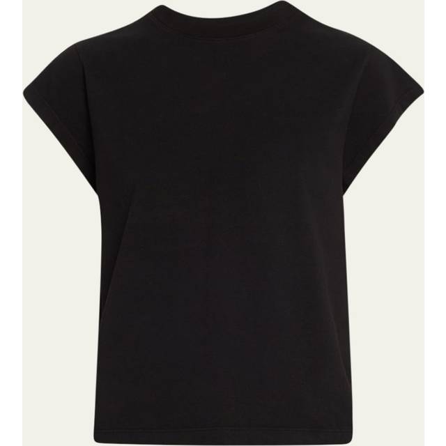 Bryce Cap Sleeve Tee - BLACK - Small