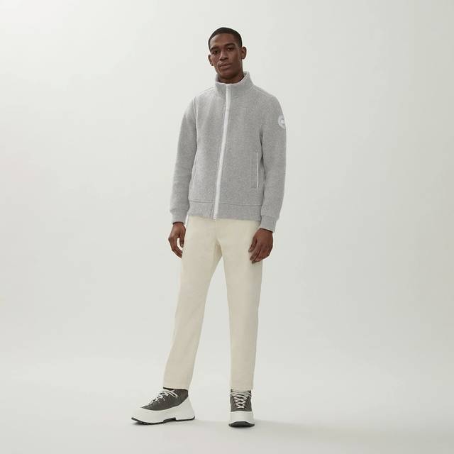 Canada Goose Gray Kind Fleece HUMANATURE Lawson Jacket - 99 - L