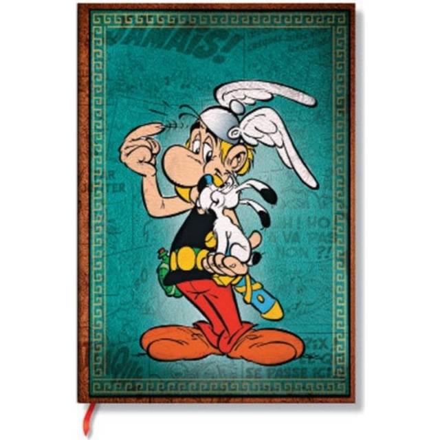 Asterix the Gaul (The Adventures of Asterix) Midi Unlined Hardback Journal (Elastic Band Closure)