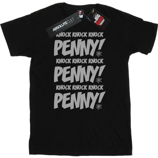 The Big Bang Theory Mens Sheldon Knock Knock Penny T-Shirt