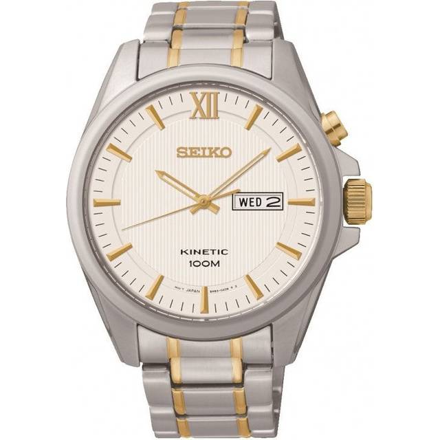 Seiko Watch Gents Kinetic D - White