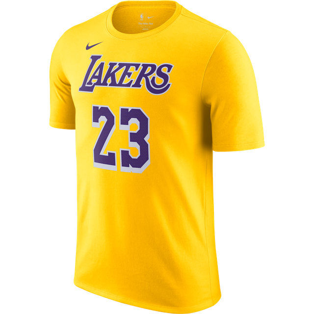Nike, Topp, Herr, M, Bomull, NBA T-shirt Los Angeles Lakers - yellow (M)