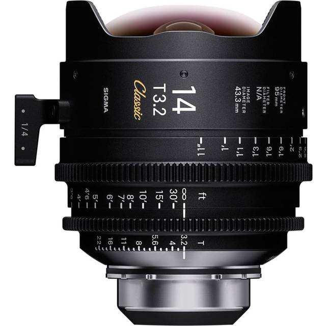 Sigma Cine FF Classic Prime 14mm T3.2 - PL Mount