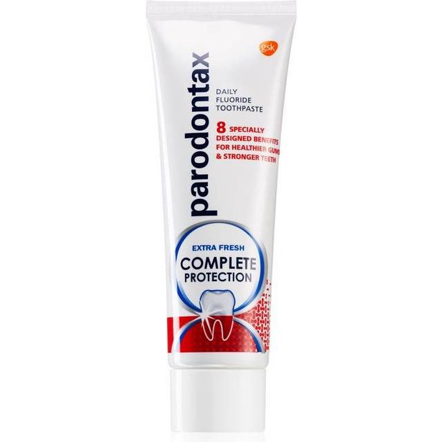 Parodontax Complete Protection Extra Fresh Tandkräm med fluor För friska tänder och tandkött 75 ml