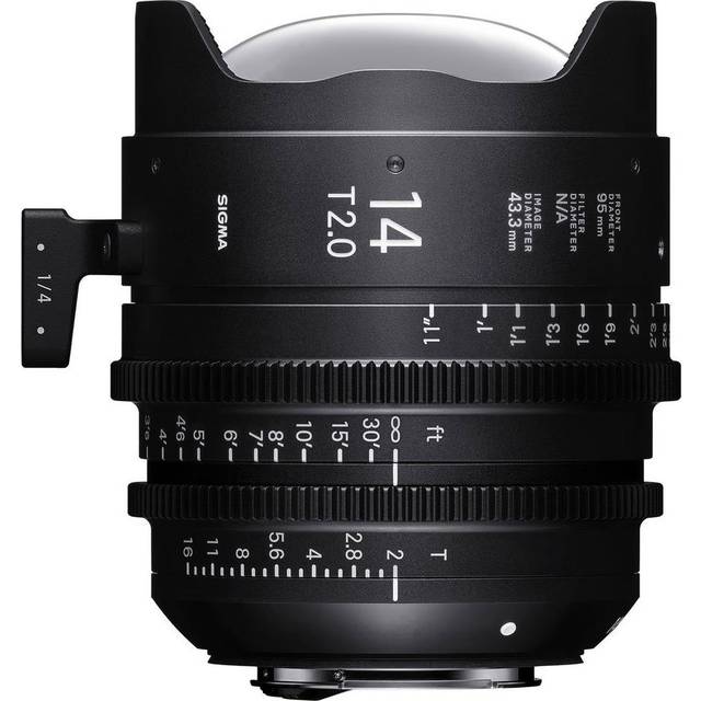 Sigma Cine 14mm T2 FF Lens Fully Luminous - Sony Mount