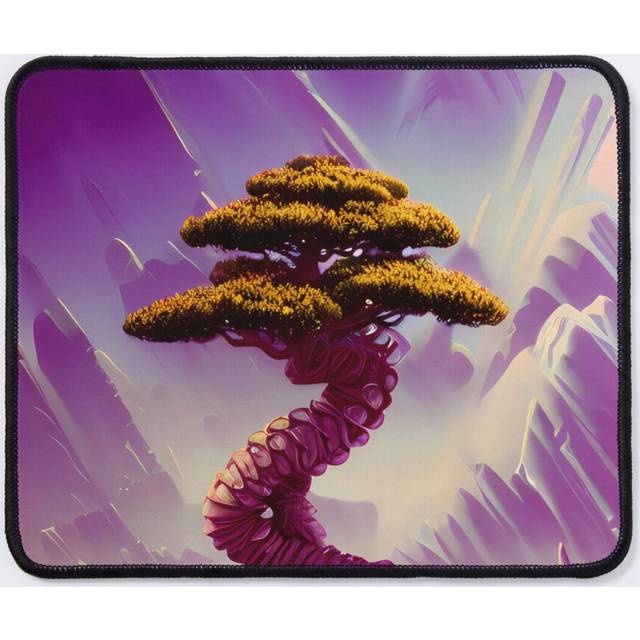 Mouse Pad Japanese Bonsai tree 11.8 x 9.8 inch Computer Mat Gaming Office Mousepad