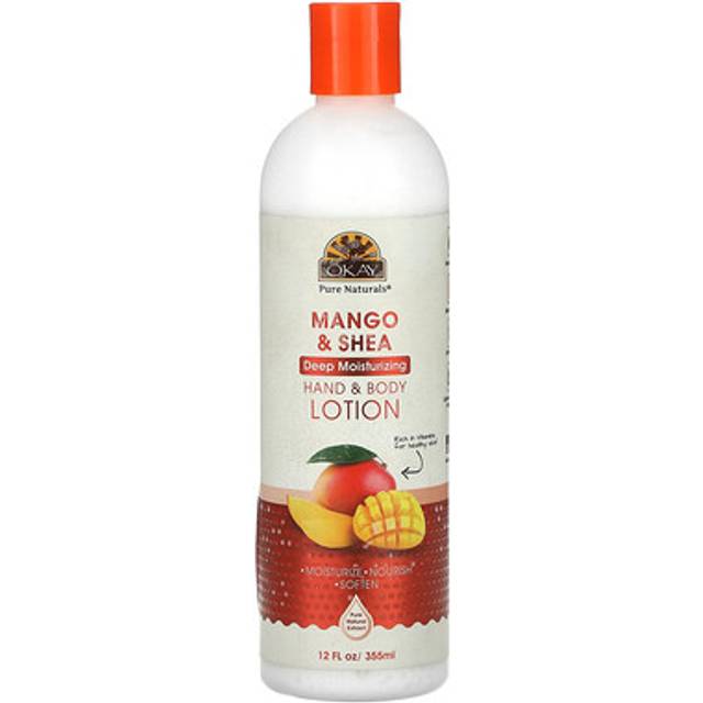 OKAY Pure Naturals Hand & Body Lotion - Mango & Shea 12 fl oz