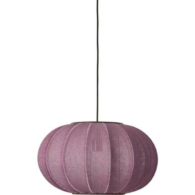 Made By Hand Knit-Wit 45 Oval pendant Burgundy