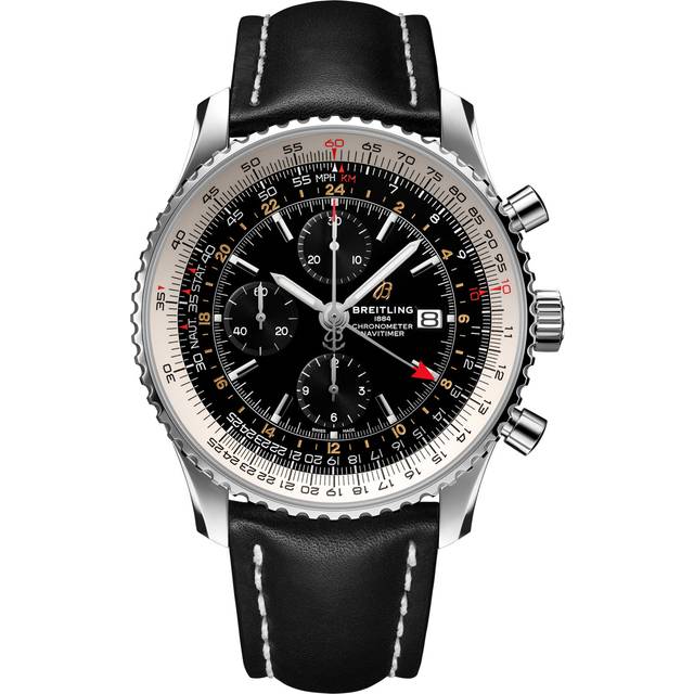 Breitling Watch Navitimer 1 Chronograph GMT 46 D - Black