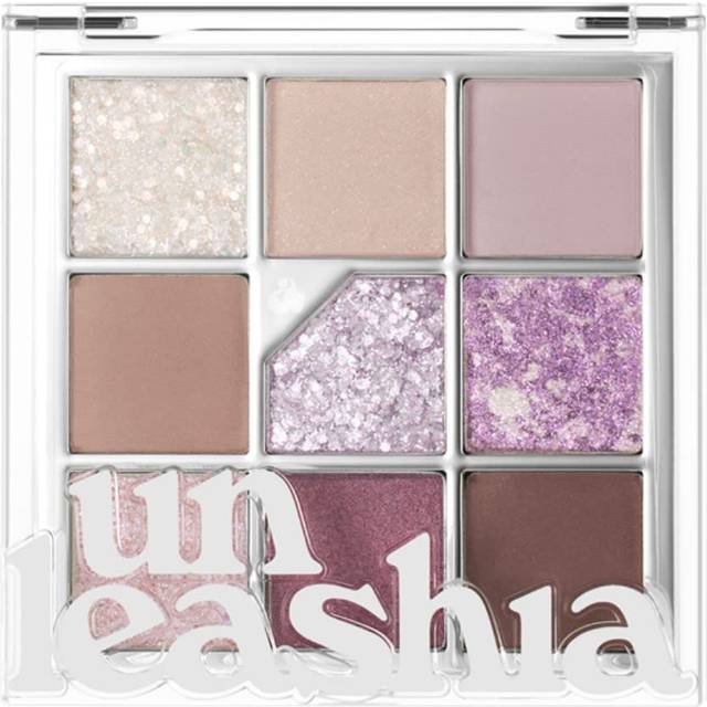 UNLEASHIA - Glitterpedia Eye Palette - 7 Types N°4 All Of Lavender Fog
