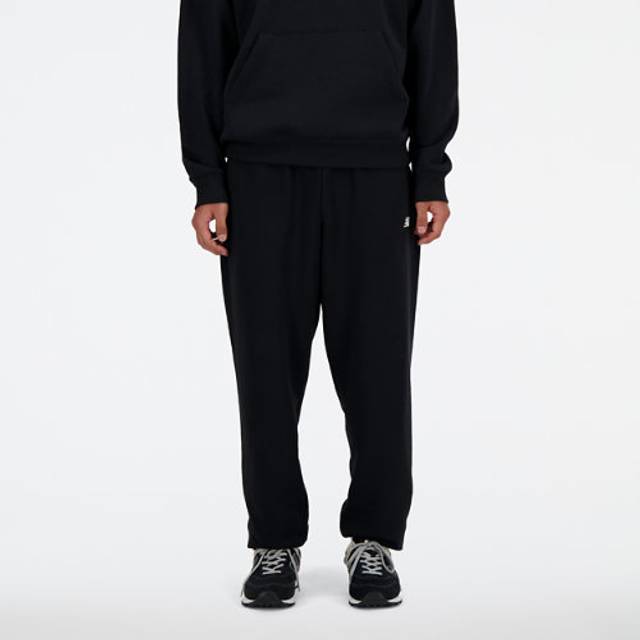 Sweatpants New Balance French Terry Jogger Black XL (XL)