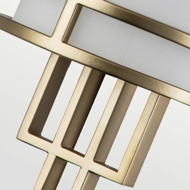 Feiss FE-FUSION1-PNBR Fusion 1 Light Wall Light Painted Natural Brass