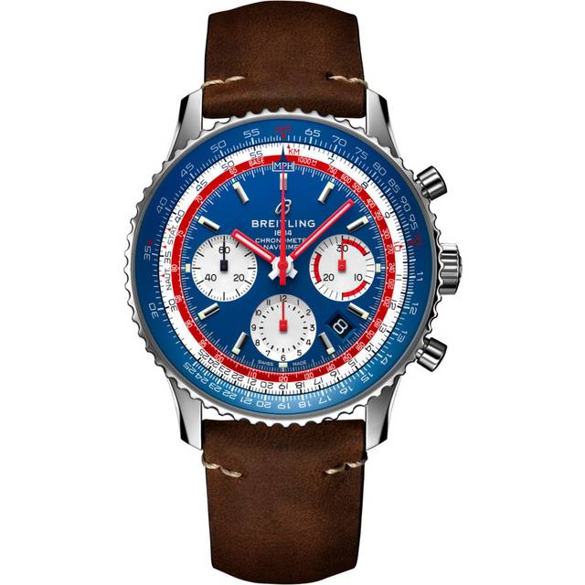 Breitling Watch Navitimer 1 B01 Chronograph 43 Airline Edition PAN AM - Blue