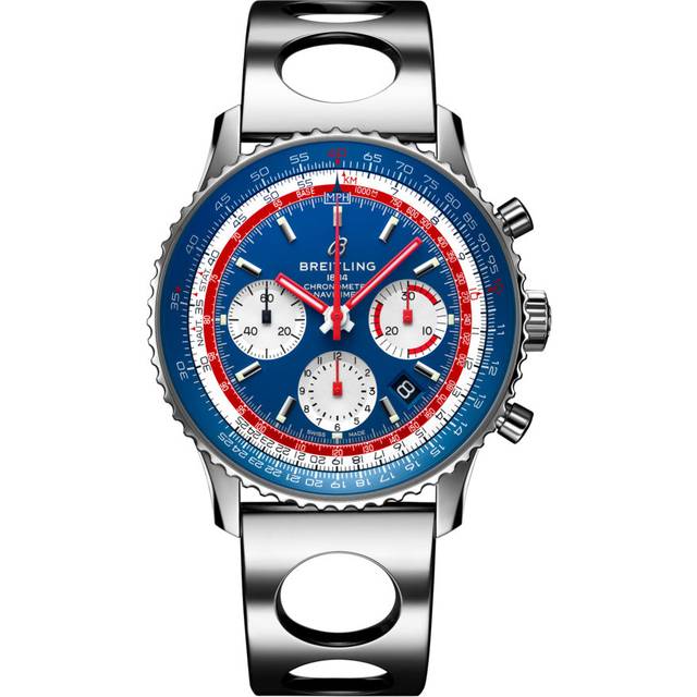 Breitling Watch Navitimer 1 B01 Chronograph 43 Airline Edition PAN AM - Blue