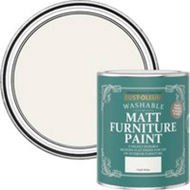 Rust-oleum Ro Matt Frn Pt Chalk White 750Ml, White