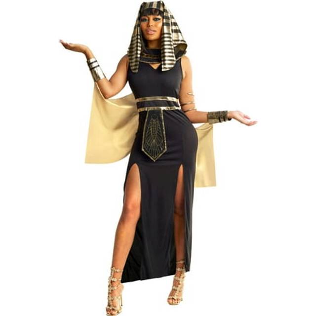 Morph Costumes Cleopatra Costume for Women - Ancient Egyptian Goddess Outfit with Accessories - Halloween Dress Up, Medium
