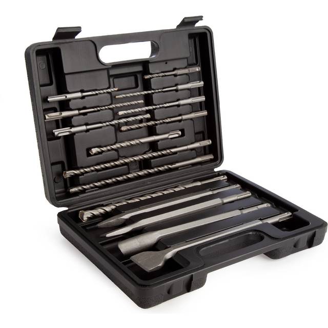 Abracs DCSET15 SDS+ Masonry Drill & Chisel Set (15 Piece)