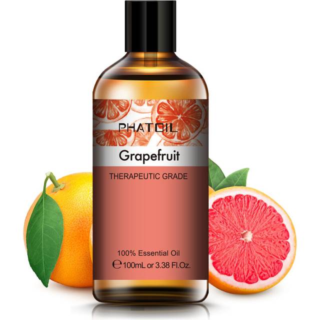 100ml Pure Natural Grapefruit Essential Oil Diffuser Rose Bergamot Jasmine Vanilla Lavender Mint Lemongrass Citronella Aroma