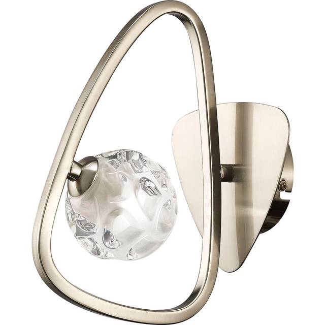 Mantra M5017/S Lux Switched Wall Lamp 1 Light G9 Polished Chrome