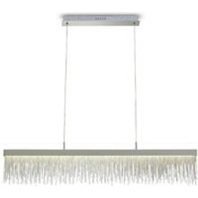 Mantra M6250 Cinna Linear Pendant 33W LED Polished Chrome / Crystal Ch