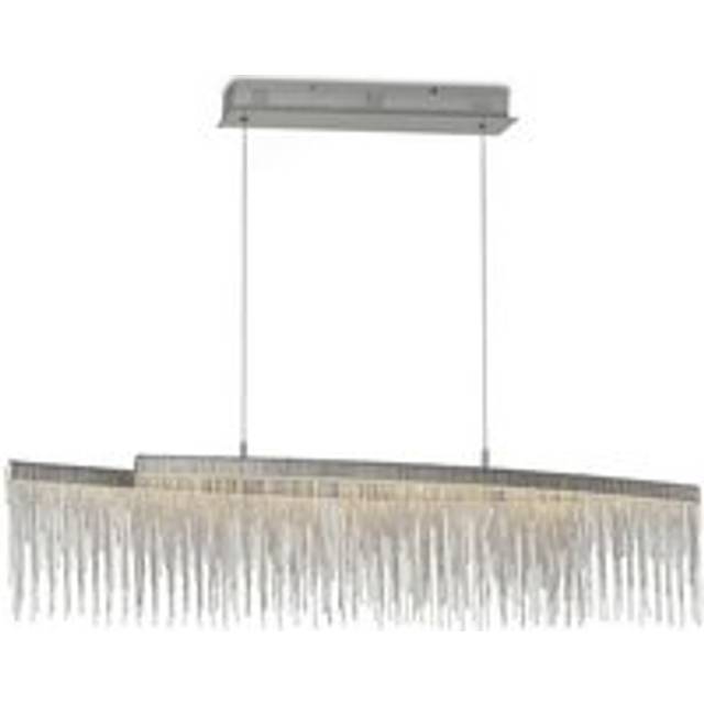 Mantra M6251 Cinna Linear Pendant 42W LED Polished Chrome / Crystal Ch