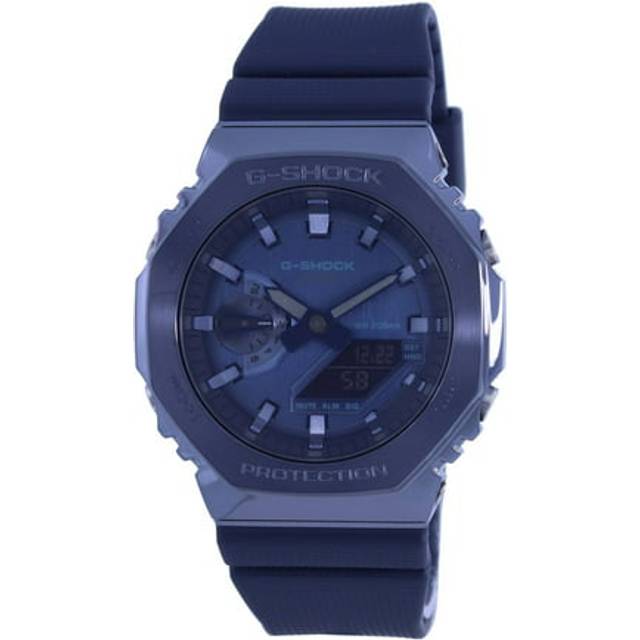 Casio G-Shock World Time Analog Digital Metal Covered GM-2100N-2A GM2100N-2 200M Men&#39;s Watch