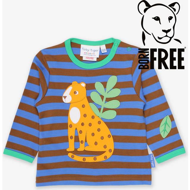 Organic Born Free Leopard Applique T-Shirt - 18-24m 92cm