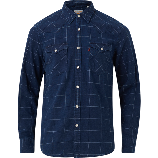 Levi's herr Tröja Barstow Western Standard, Indigoyd2 Dk.Indigo, XS