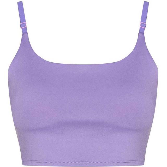 (XS, Digital Lavender) Awdis Womens/Ladies Just Cool Recycled Sports Bra