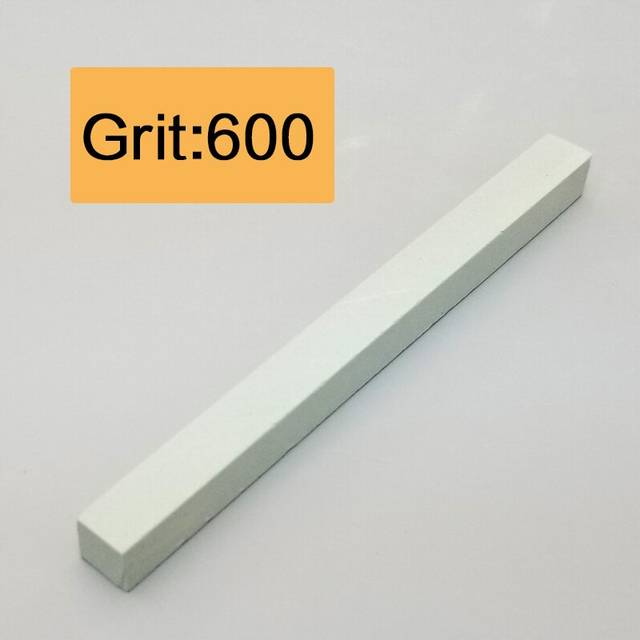 (a-600 sharpener) New White Corundum Square Strip Sharpening Stone  Knife Sharpner Fixed Angle Sharpener Sharpening System Whetstone Kitchen Tools
