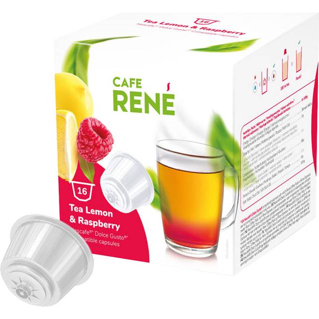 Café René Lemon & Raspberry Tea Gusto.
