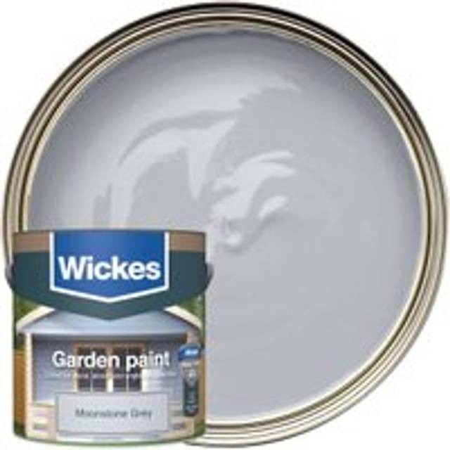 Wickes Garden Colour Matt Wood Treatment - Moonstone Grey - 2.5L