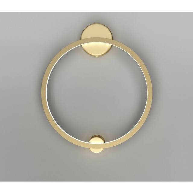 Halo Modern Integrated led Wall Lamp Brass, 40cm 4000K - Maytoni