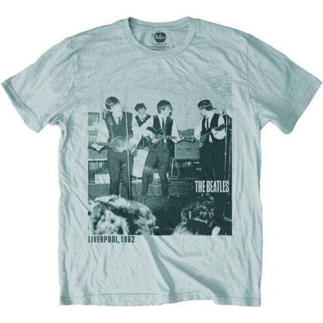 (S, Silver Grey) The Beatles Unisex Adult The Cavern 1962 T-Shirt