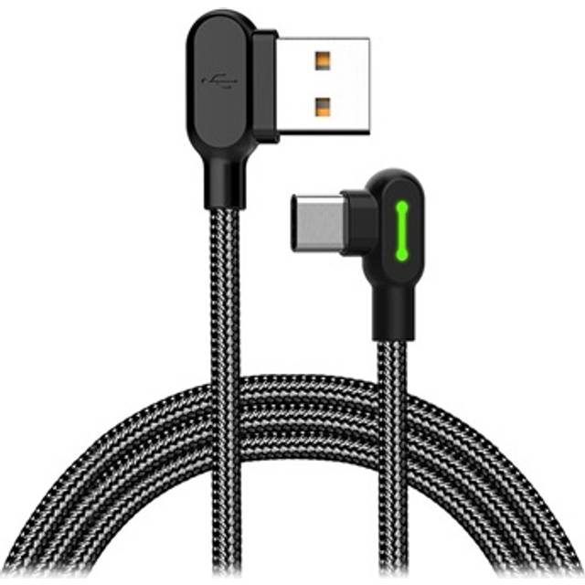 Mcdodo Night Elves 90-grader USB-C Kabel - 1.8m - Titan Svart